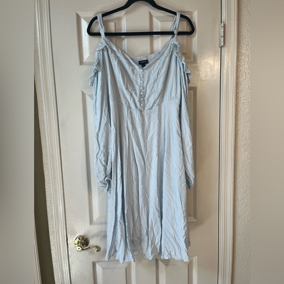 torrid Dresses & Skirts - Torrid Blue Striped Dress